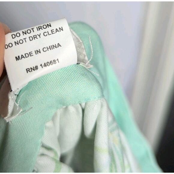 Unique Vintage Christmas Ornaments Circle Swing Skirt Pockets Red Green Bells M - Picture 11 of 11